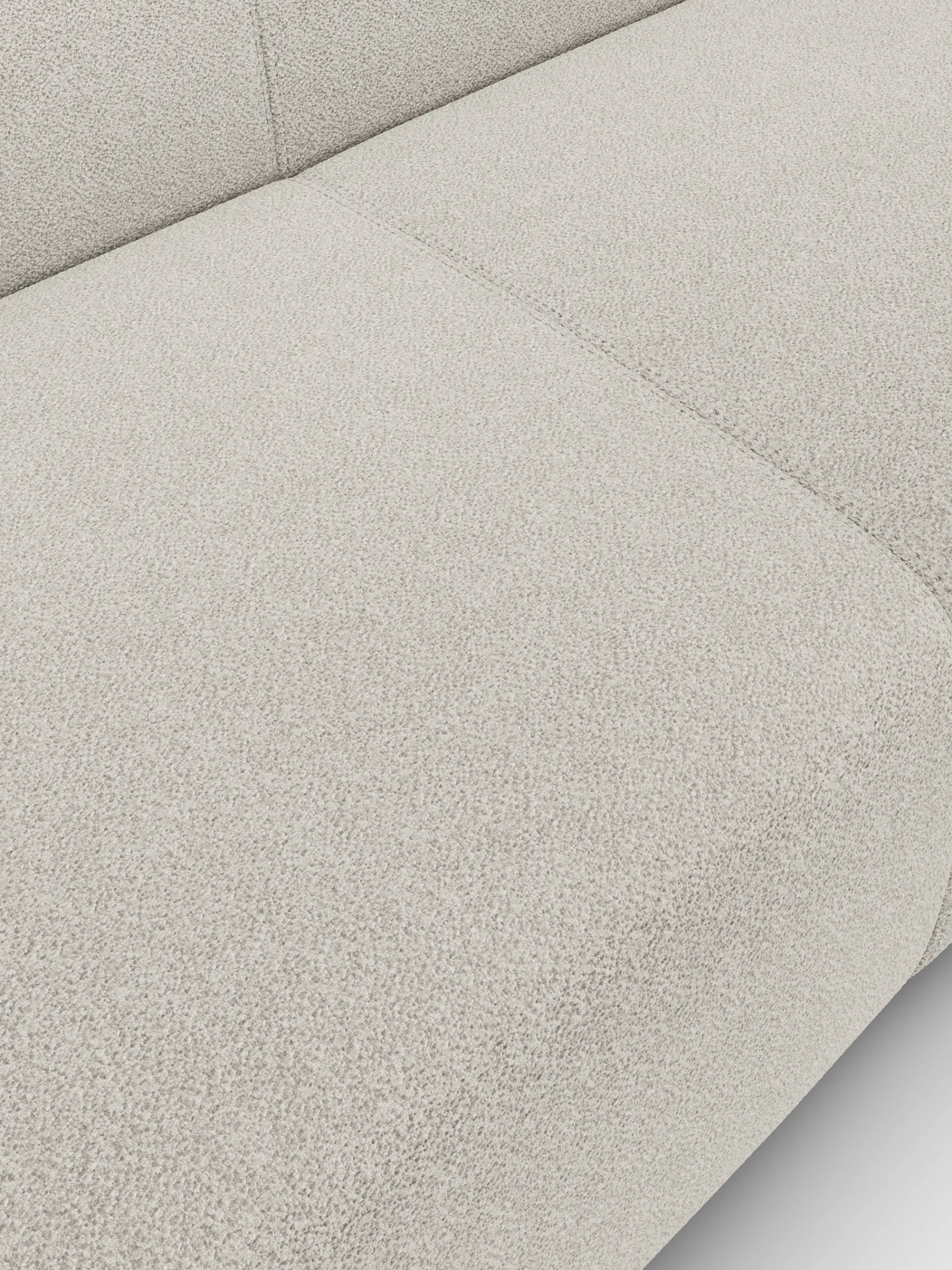 Plump Left Arm Facing Backrest Modular Sofa