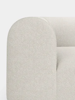 Plump Left Arm Facing Backrest Modular Sofa