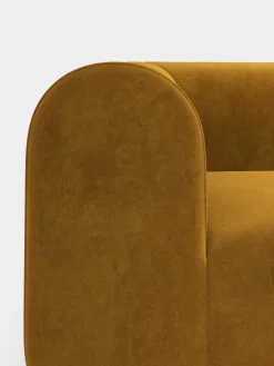 Plump Left Arm Facing Backrest Modular Sofa