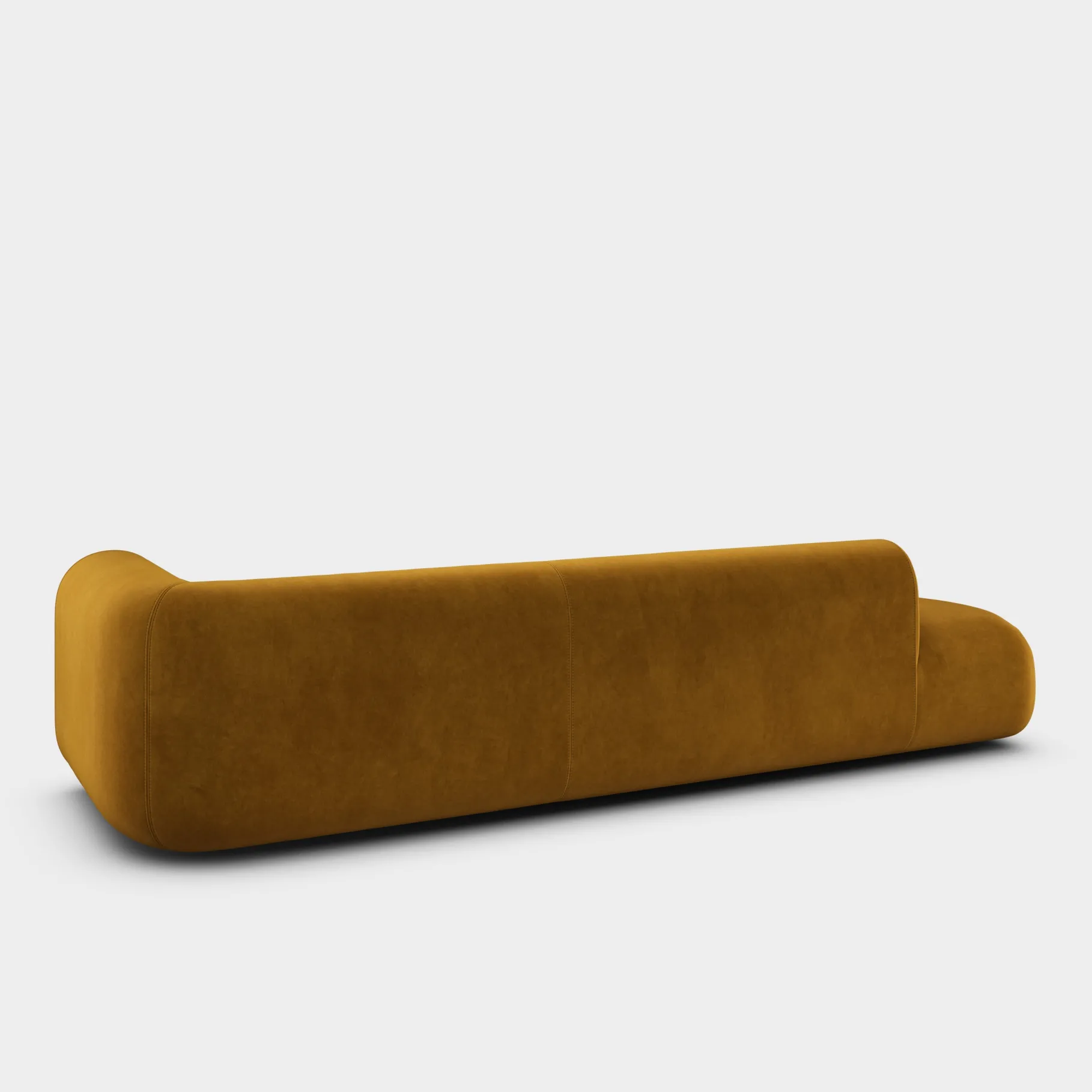 Plump Left Arm Facing Backrest Modular Sofa