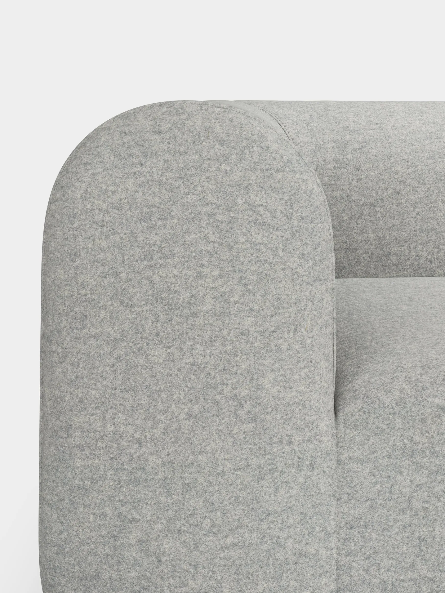 Plump Left Arm Facing Backrest Modular Sofa