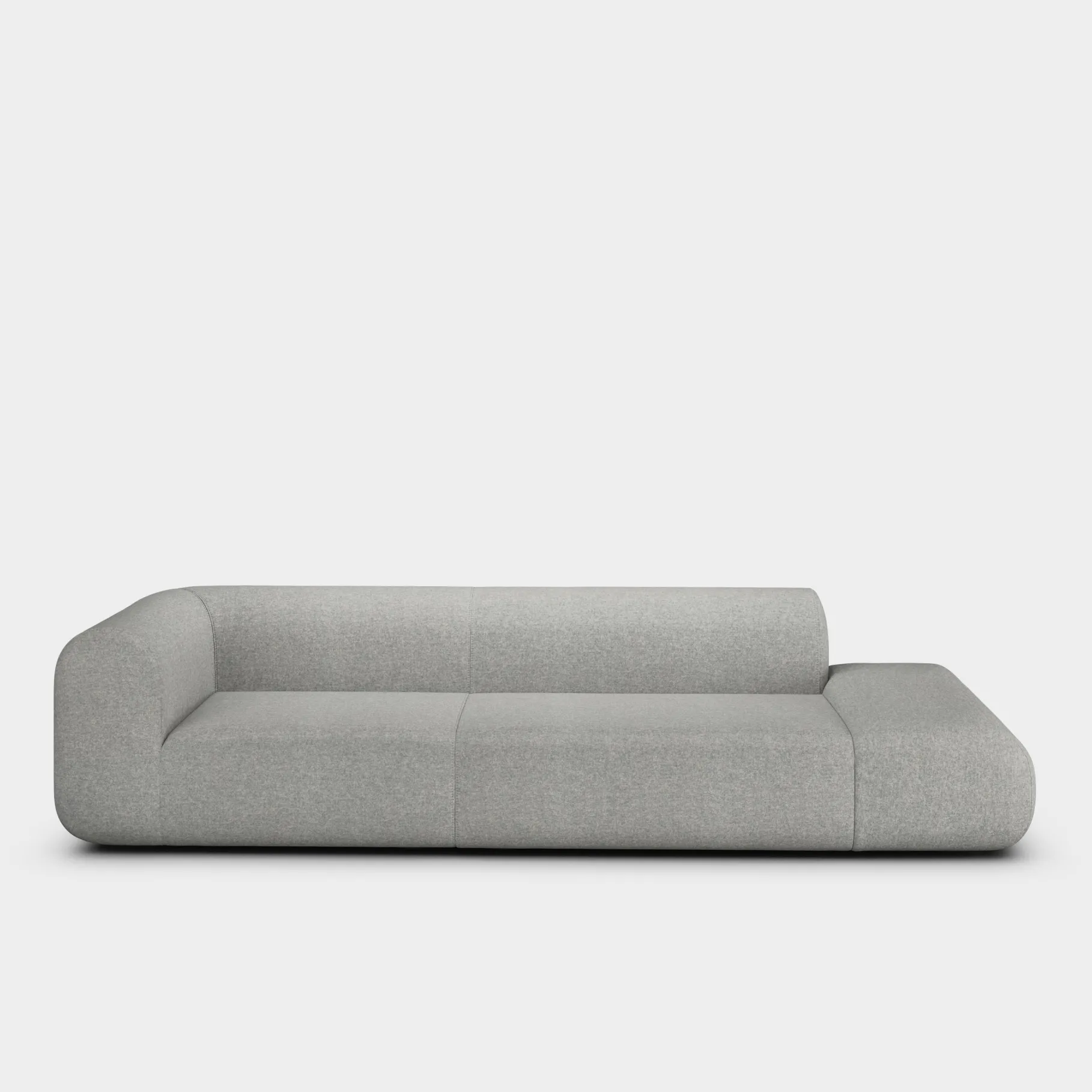 Plump Left Arm Facing Backrest Modular Sofa