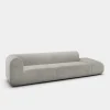 Plump Left Arm Facing Backrest Modular Sofa