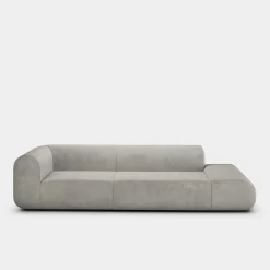 Plump Left Arm Facing Backrest Modular Sofa