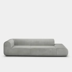 Plump Left Arm Facing Backrest Modular Sofa