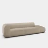 Plump Left Arm Facing Backrest Modular Sofa