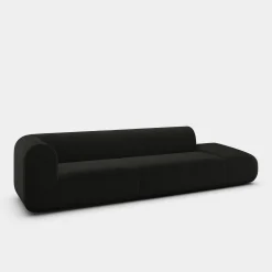Plump Left Arm Facing Backrest Modular Sofa