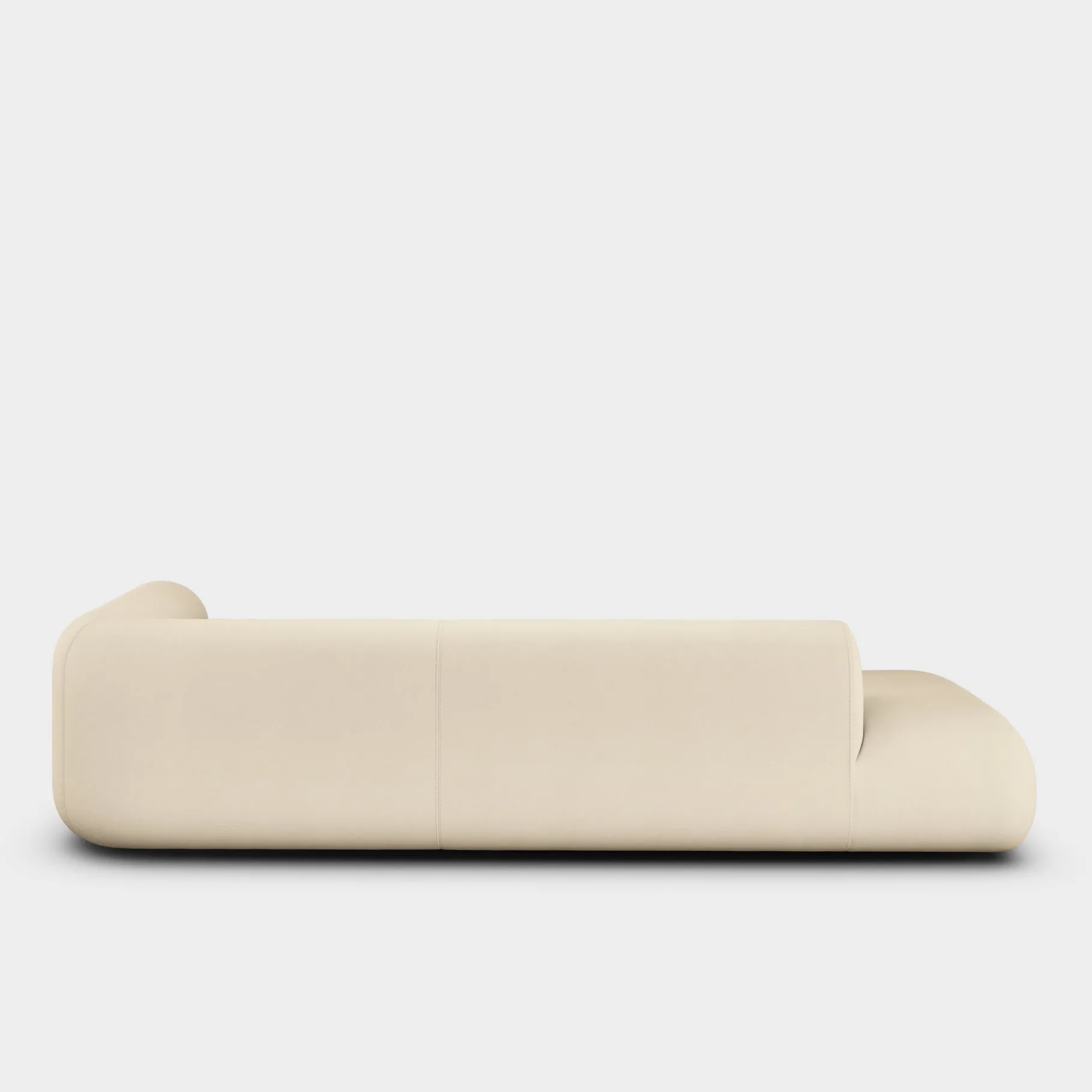 Plump Left Arm Facing Backrest Modular Sofa