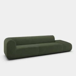Plump Left Arm Facing Backrest Modular Sofa