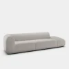 Plump Left Arm Facing Backrest Modular Sofa