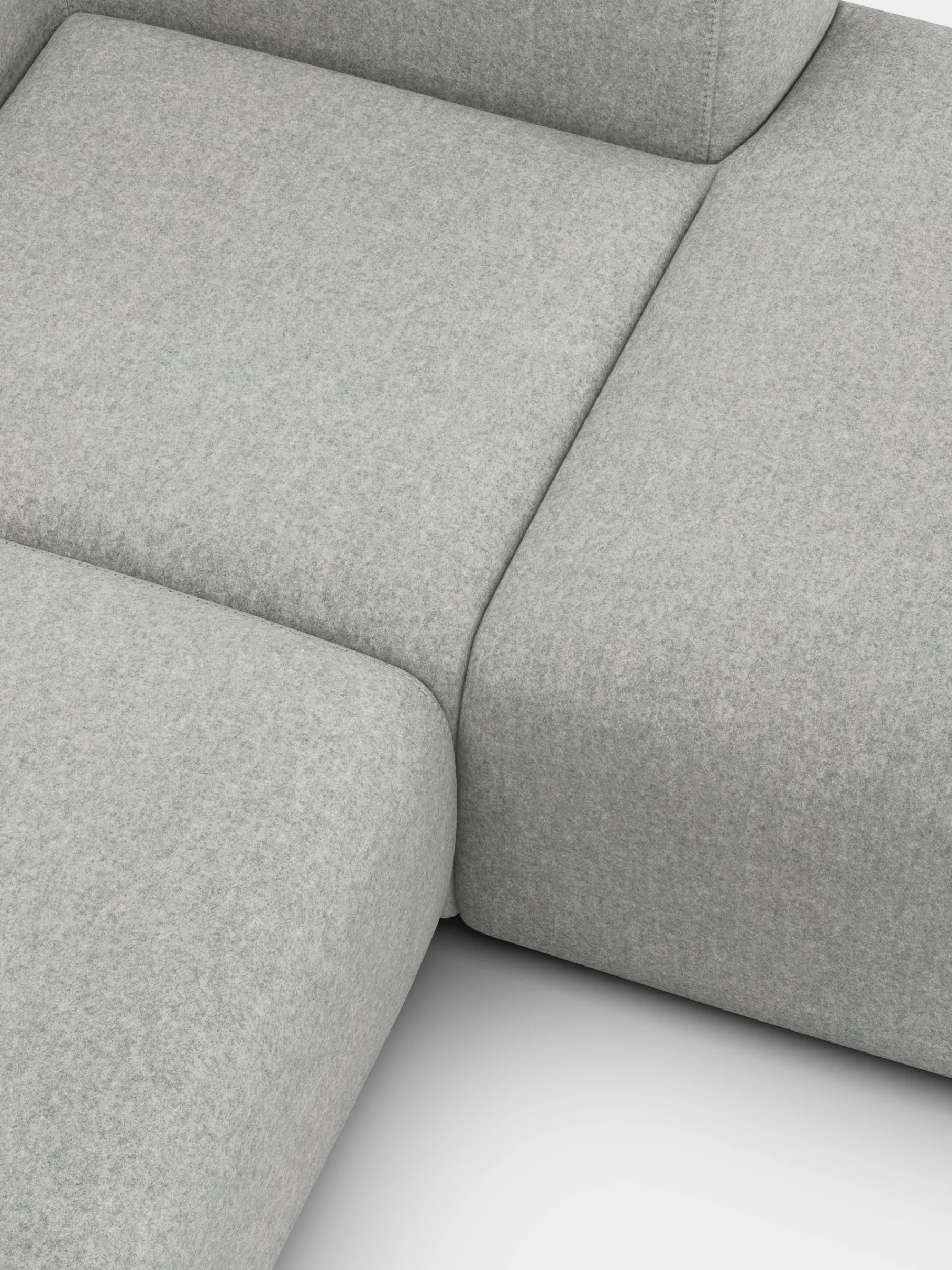 Plump Right Chaise Longue Modular Sofa