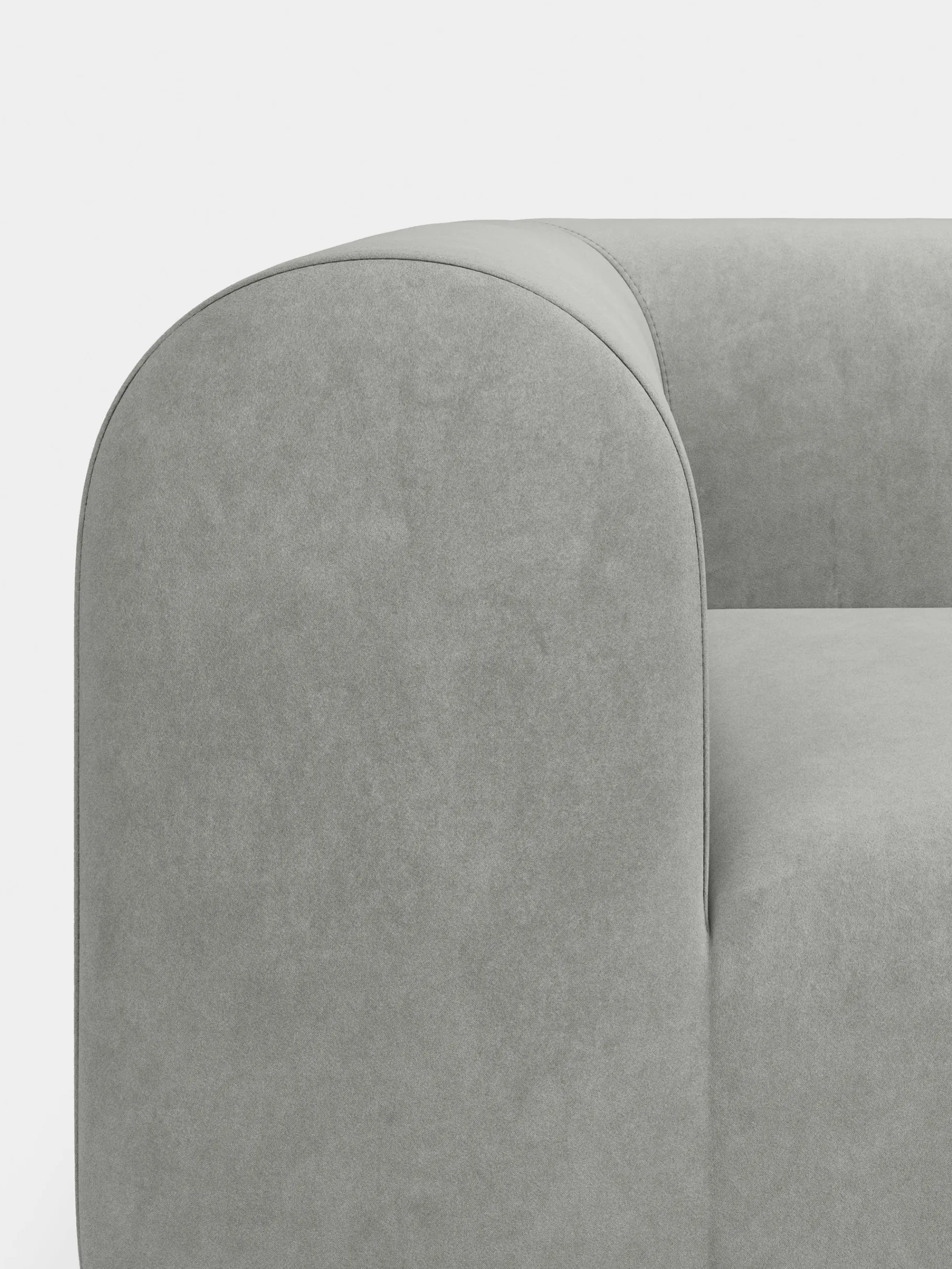 Plump 2.5-Seater Fixed Sofa