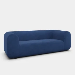 Plump 3-Seater Fixed Sofa