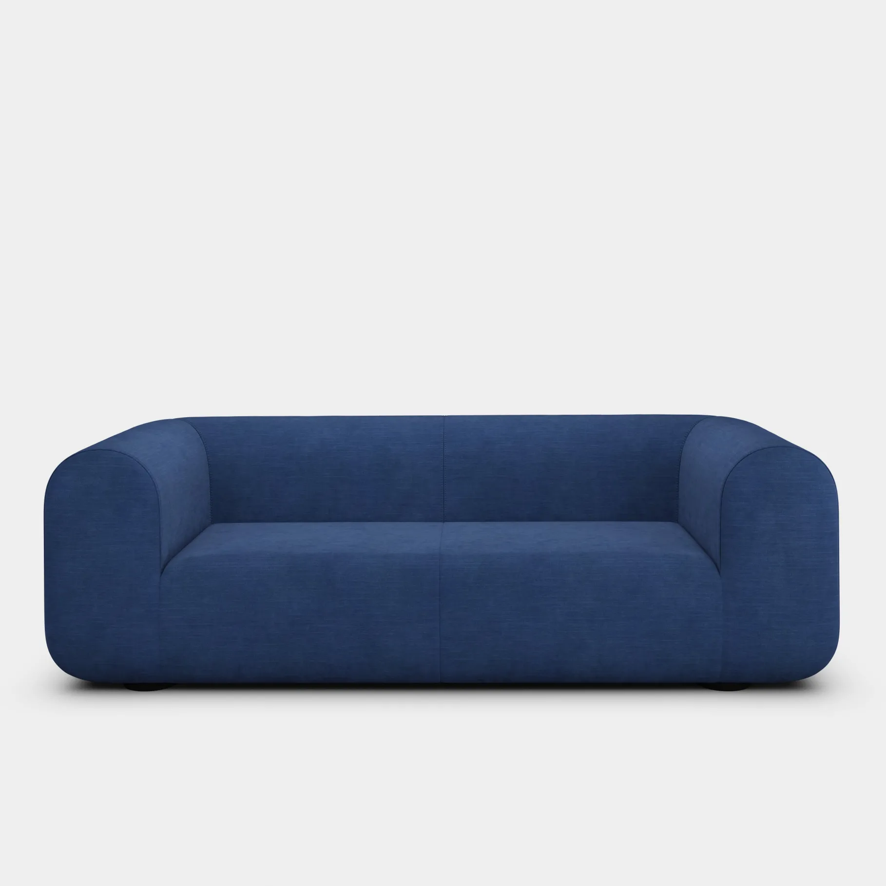 Plump 3-Seater Fixed Sofa