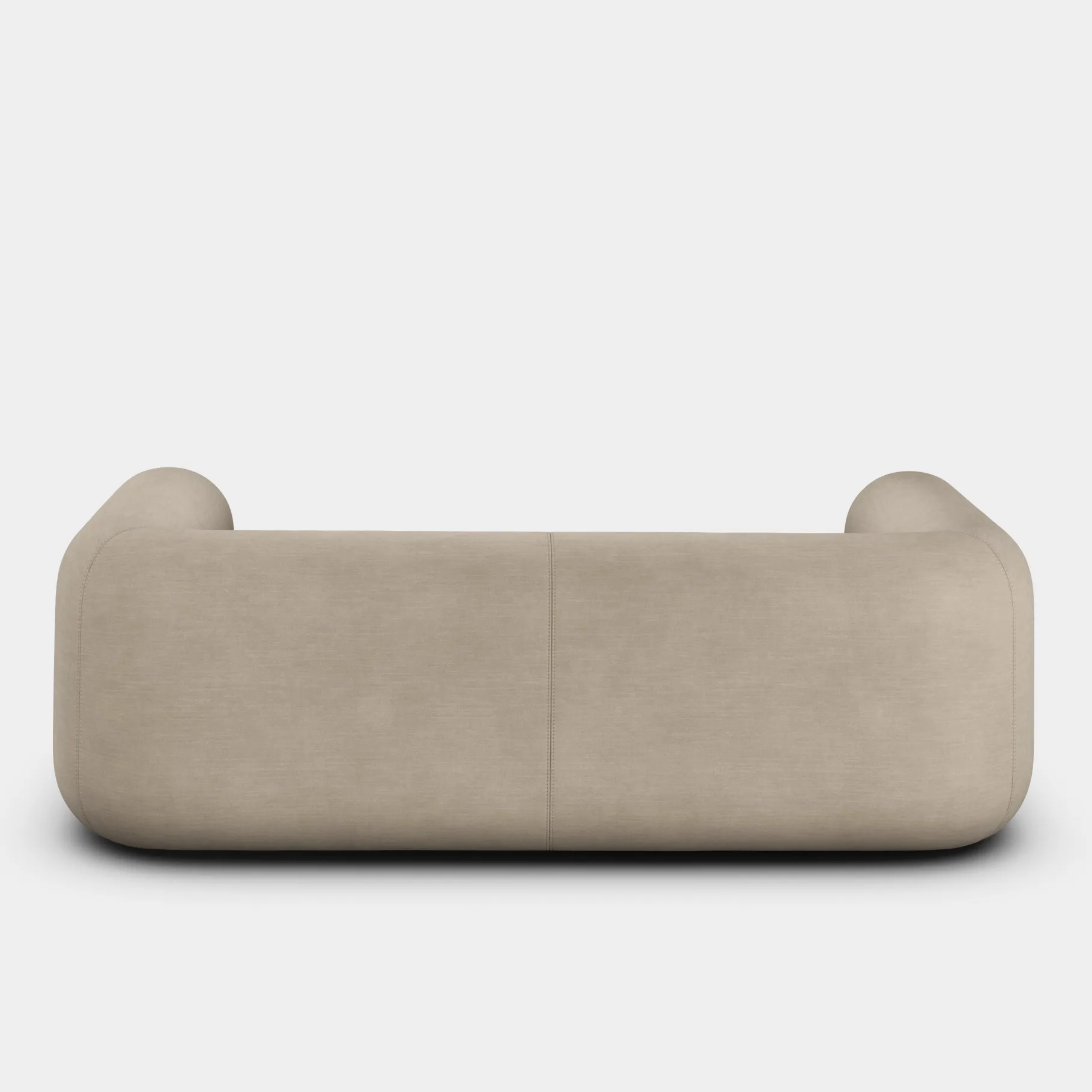 Plump 3-Seater Fixed Sofa