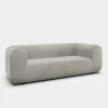 Plump 3-Seater Fixed Sofa