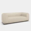 Plump 3-Seater Fixed Sofa