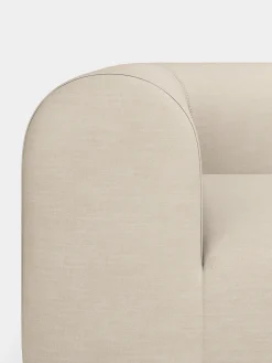 Plump 3-Seater Fixed Sofa