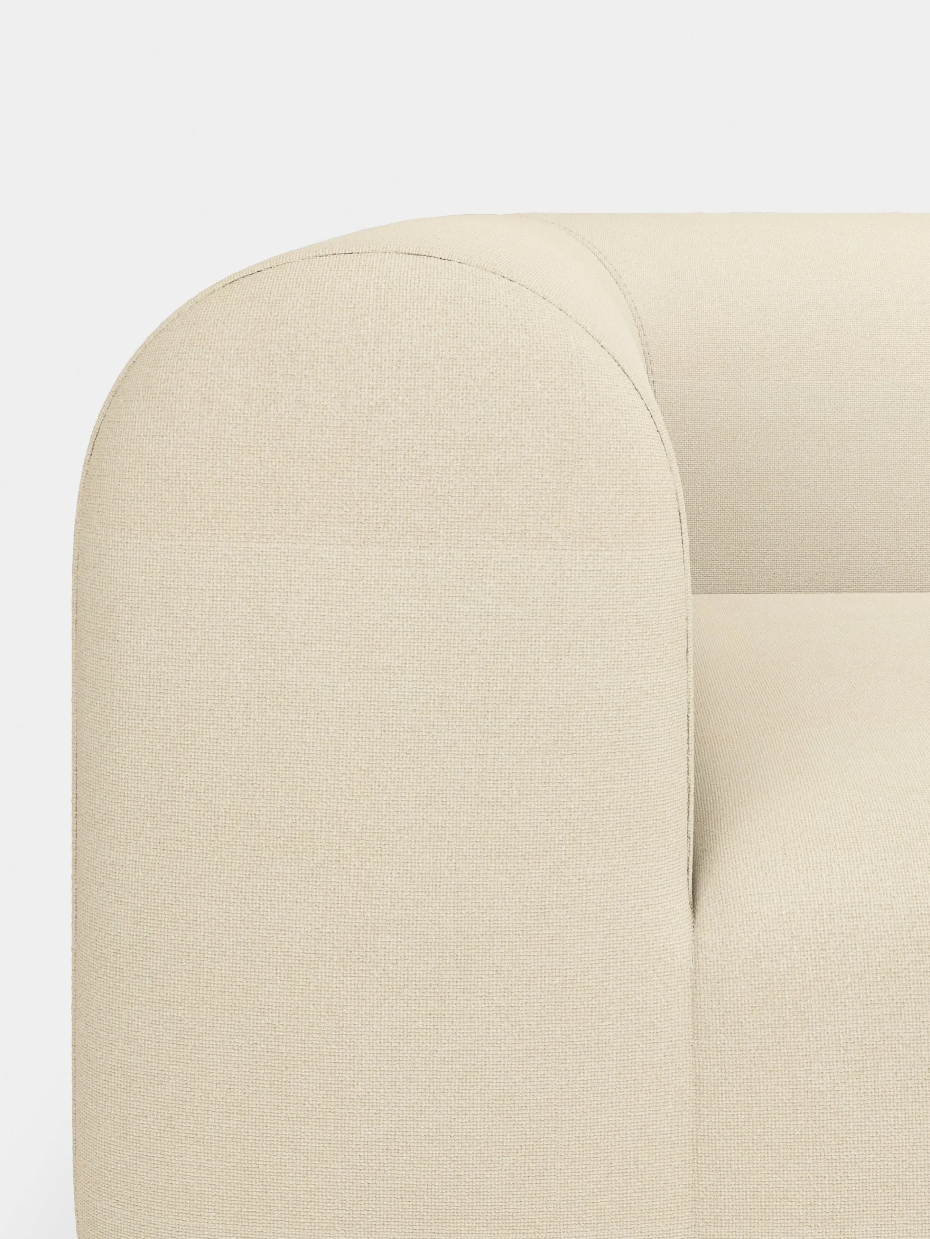 Plump 2.5-Seater Fixed Sofa