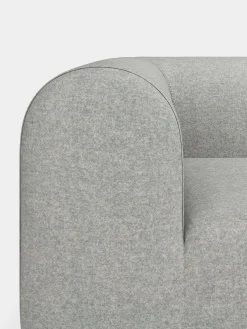 Plump 3-Seater Fixed Sofa