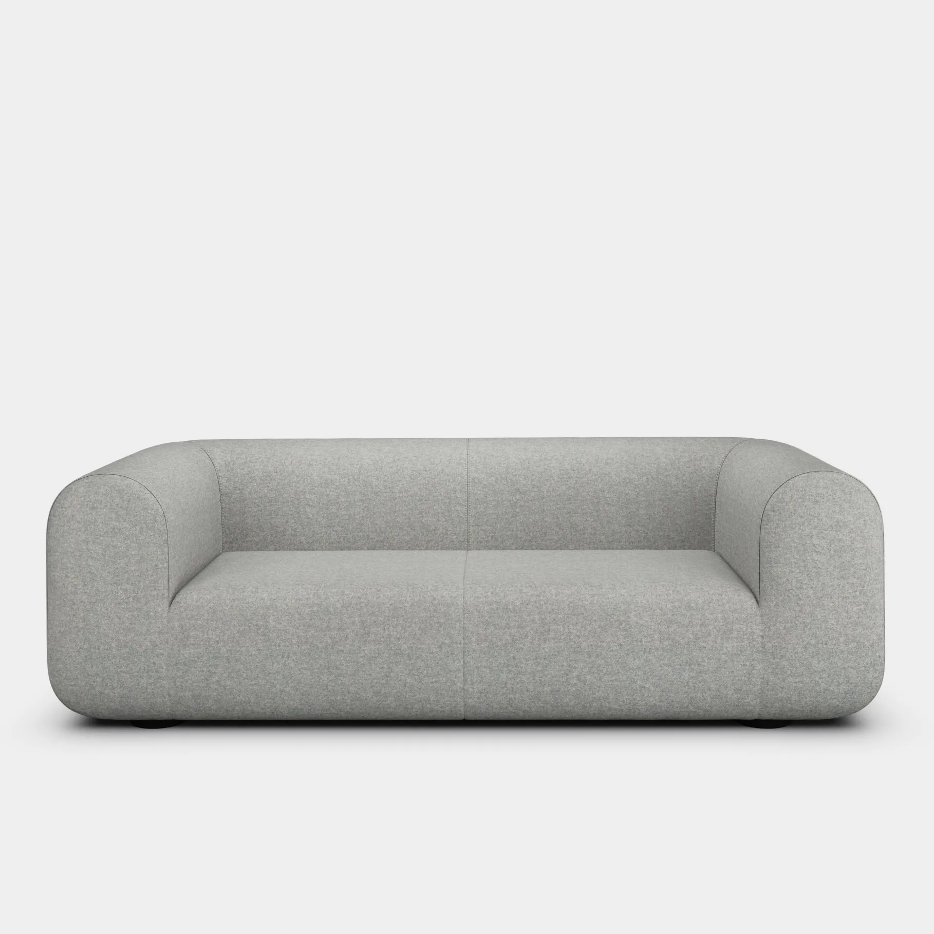 Plump 3-Seater Fixed Sofa