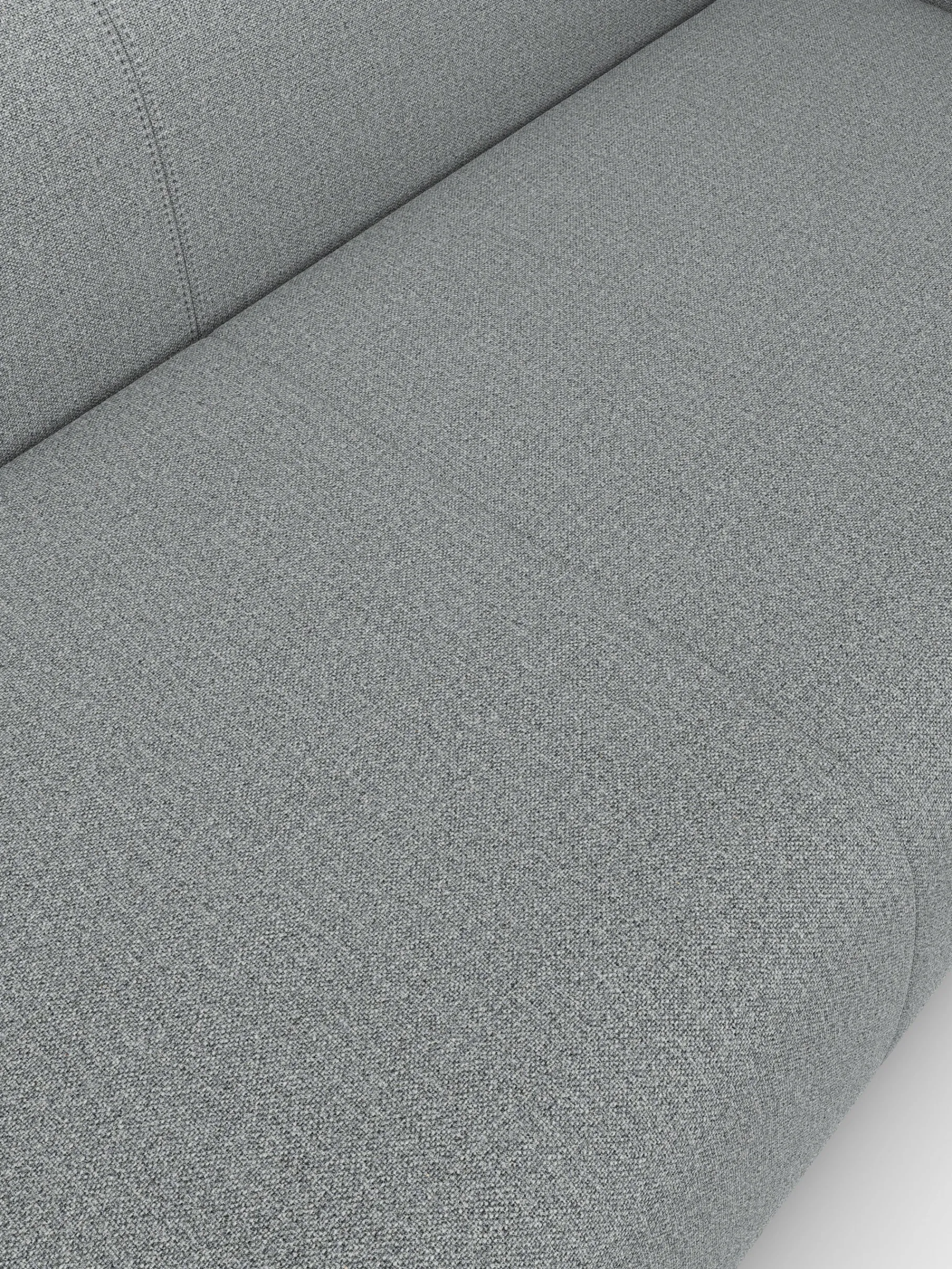 Plump 3-Seater Fixed Sofa