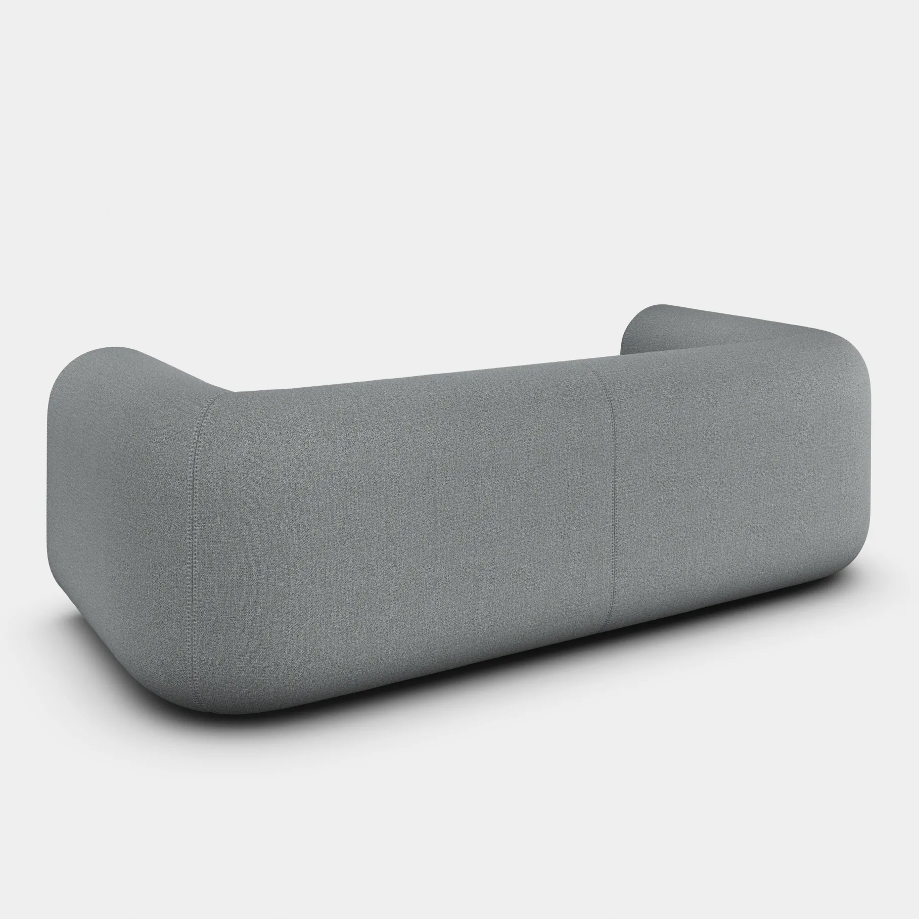 Plump 3-Seater Fixed Sofa