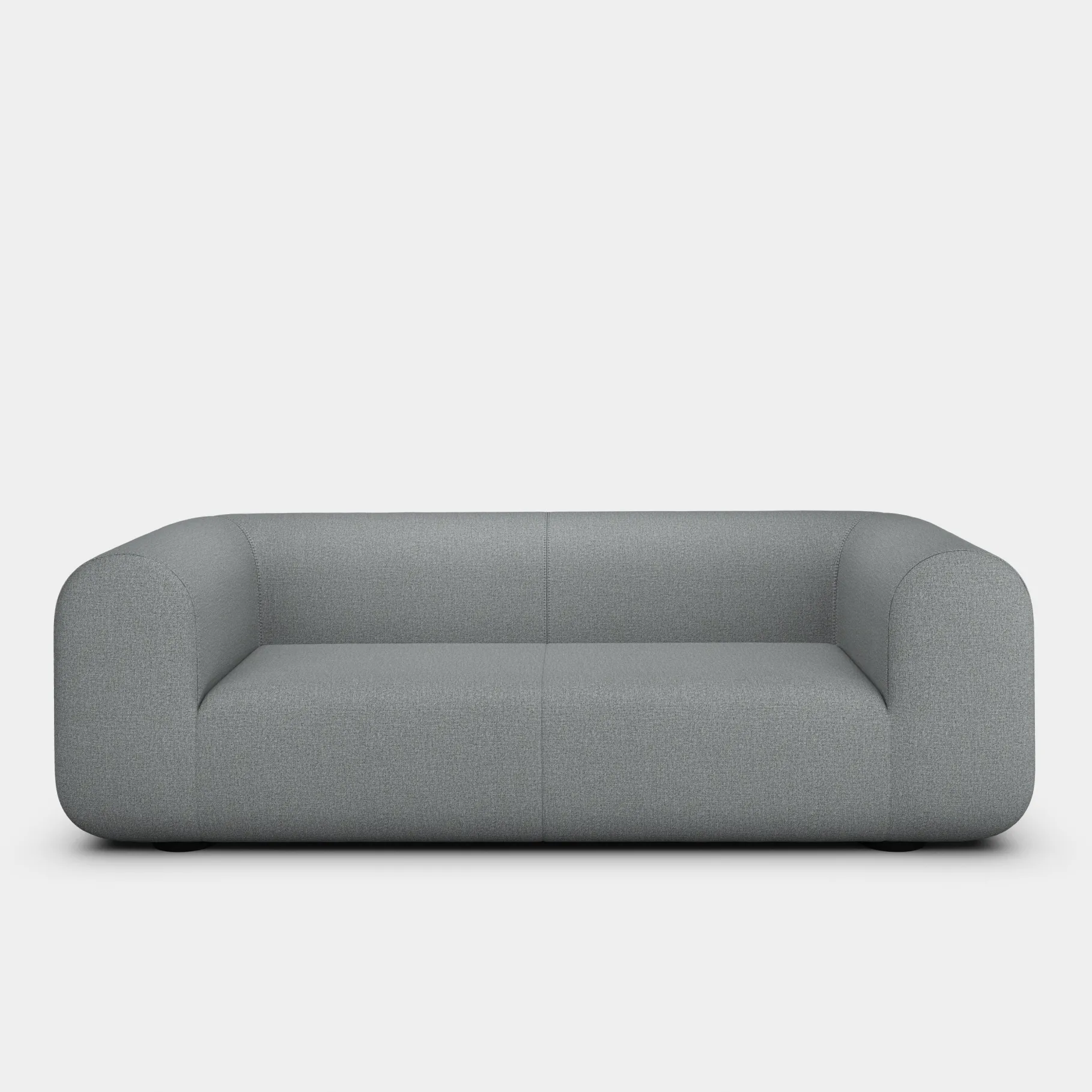 Plump 3-Seater Fixed Sofa