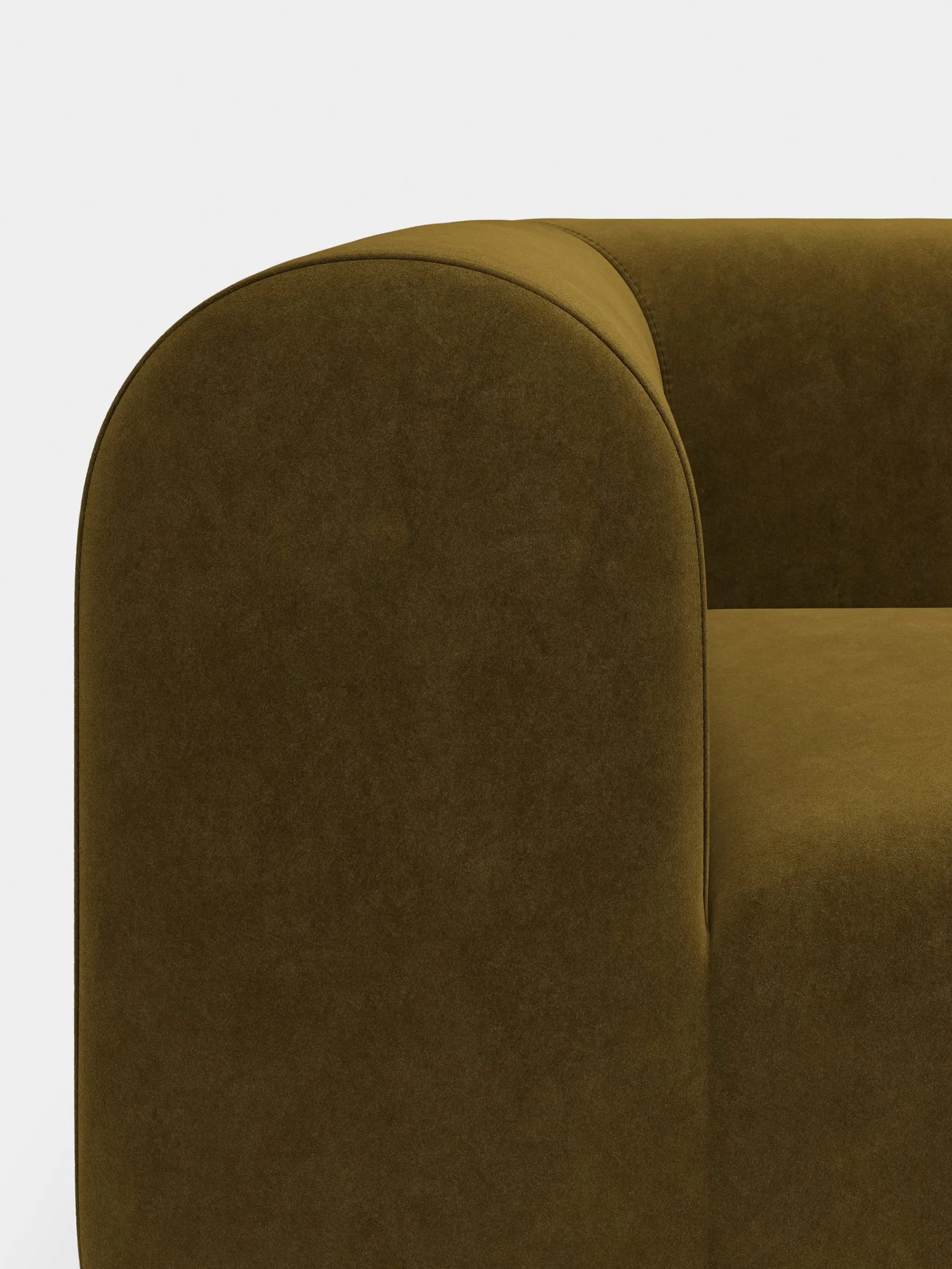 Plump 2.5-Seater Fixed Sofa