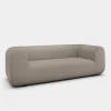 Plump 3-Seater Fixed Sofa