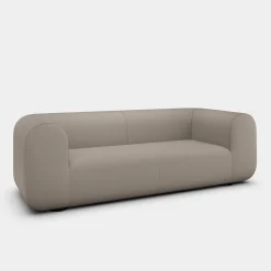 Plump 3-Seater Fixed Sofa