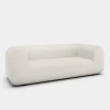 Plump 3-Seater Fixed Sofa