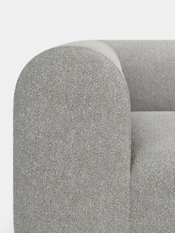 Plump 3-Seater Fixed Sofa