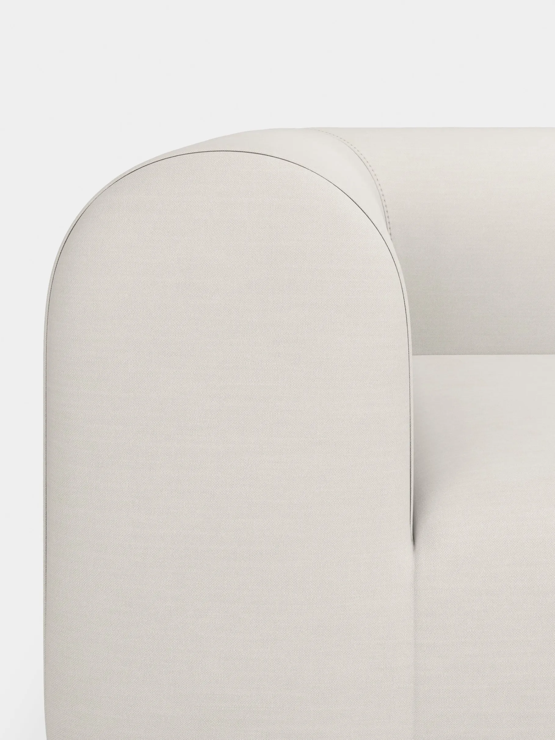 Plump 2.5-Seater Fixed Sofa