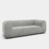 Plump 3-Seater Fixed Sofa