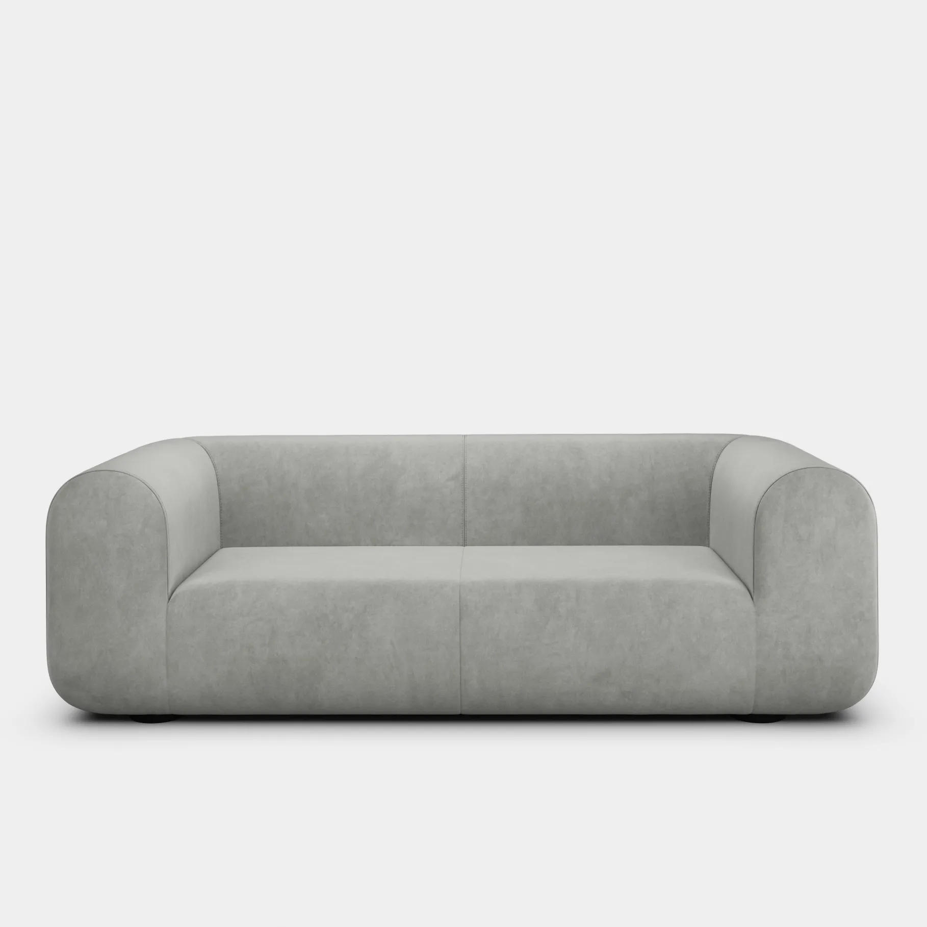 Plump 3-Seater Fixed Sofa