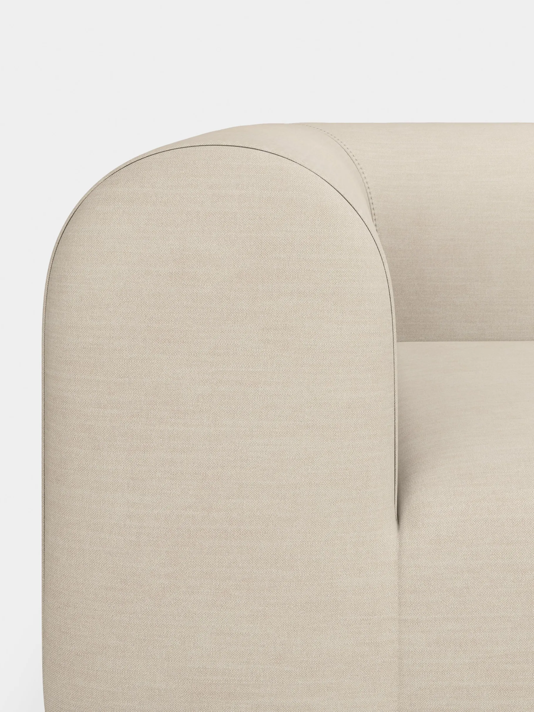 Plump 2.5-Seater Fixed Sofa