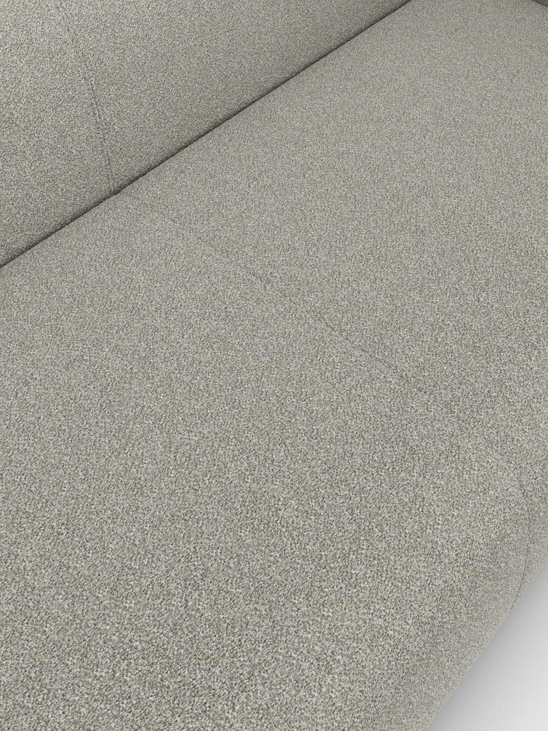 Plump 3-Seater Fixed Sofa