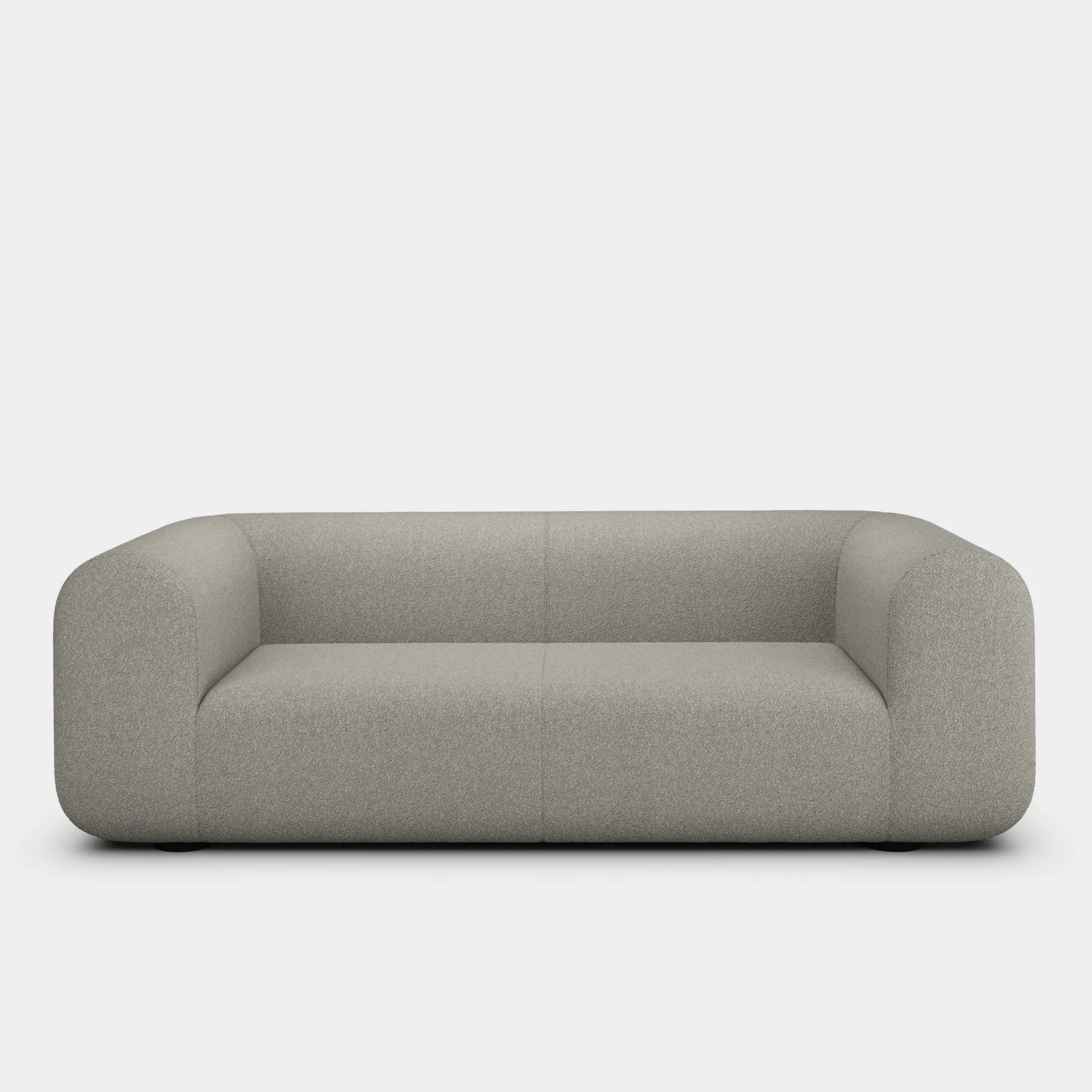 Plump 3-Seater Fixed Sofa