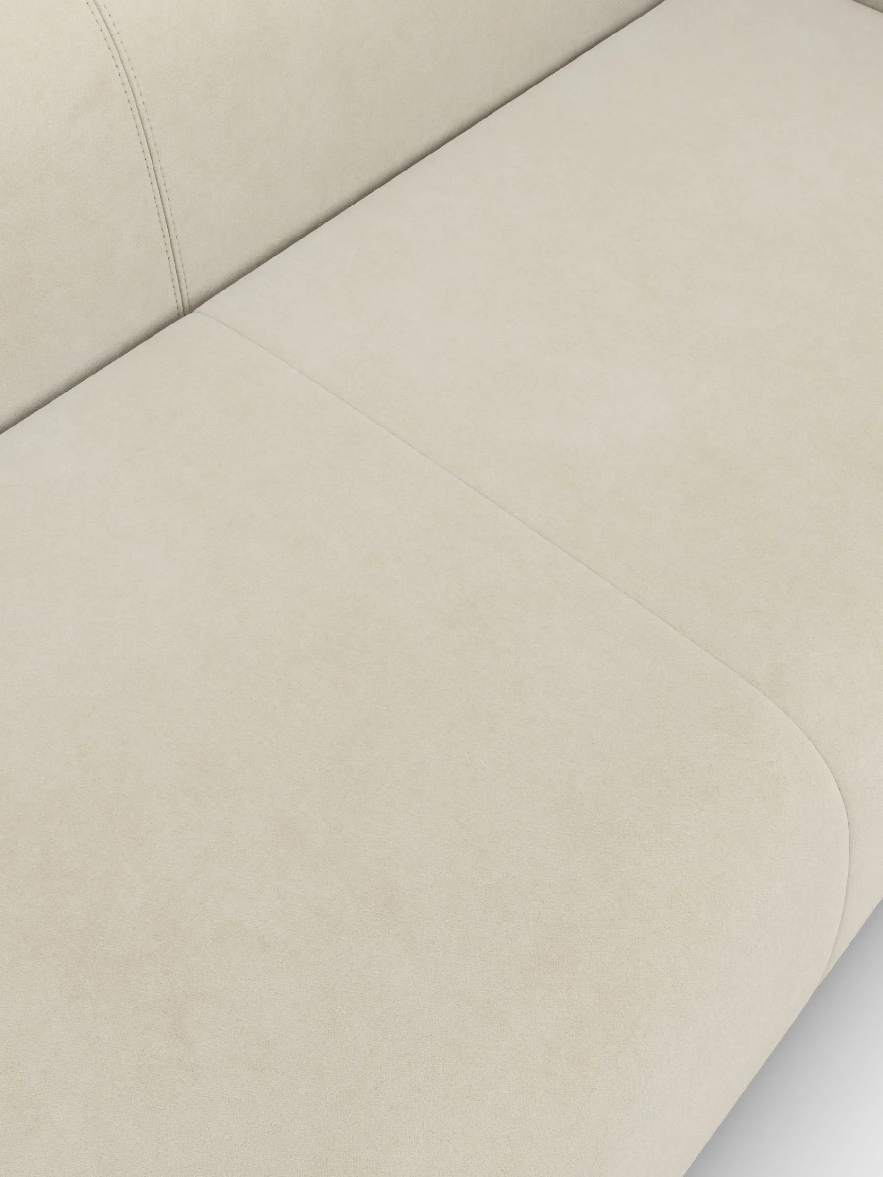 Plump 3-Seater Fixed Sofa