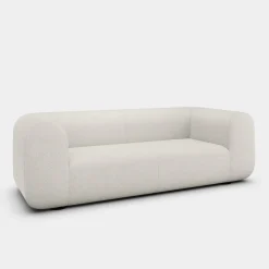 Plump 3-Seater Fixed Sofa