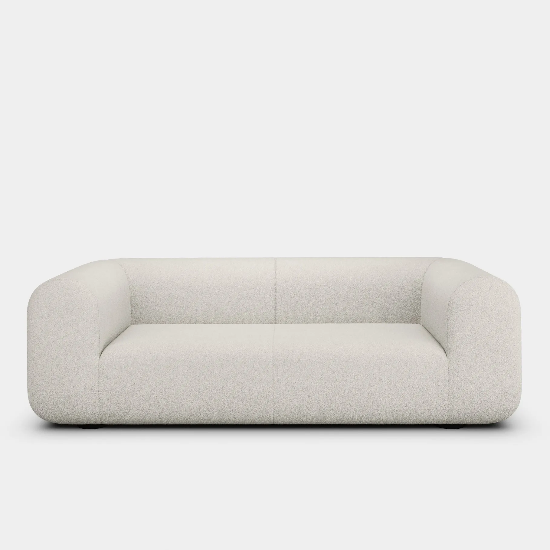 Plump 3-Seater Fixed Sofa