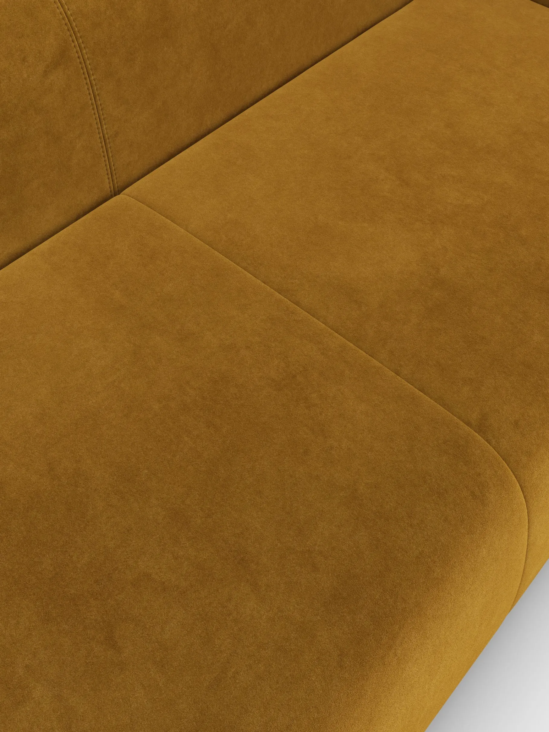 Plump 3-Seater Fixed Sofa