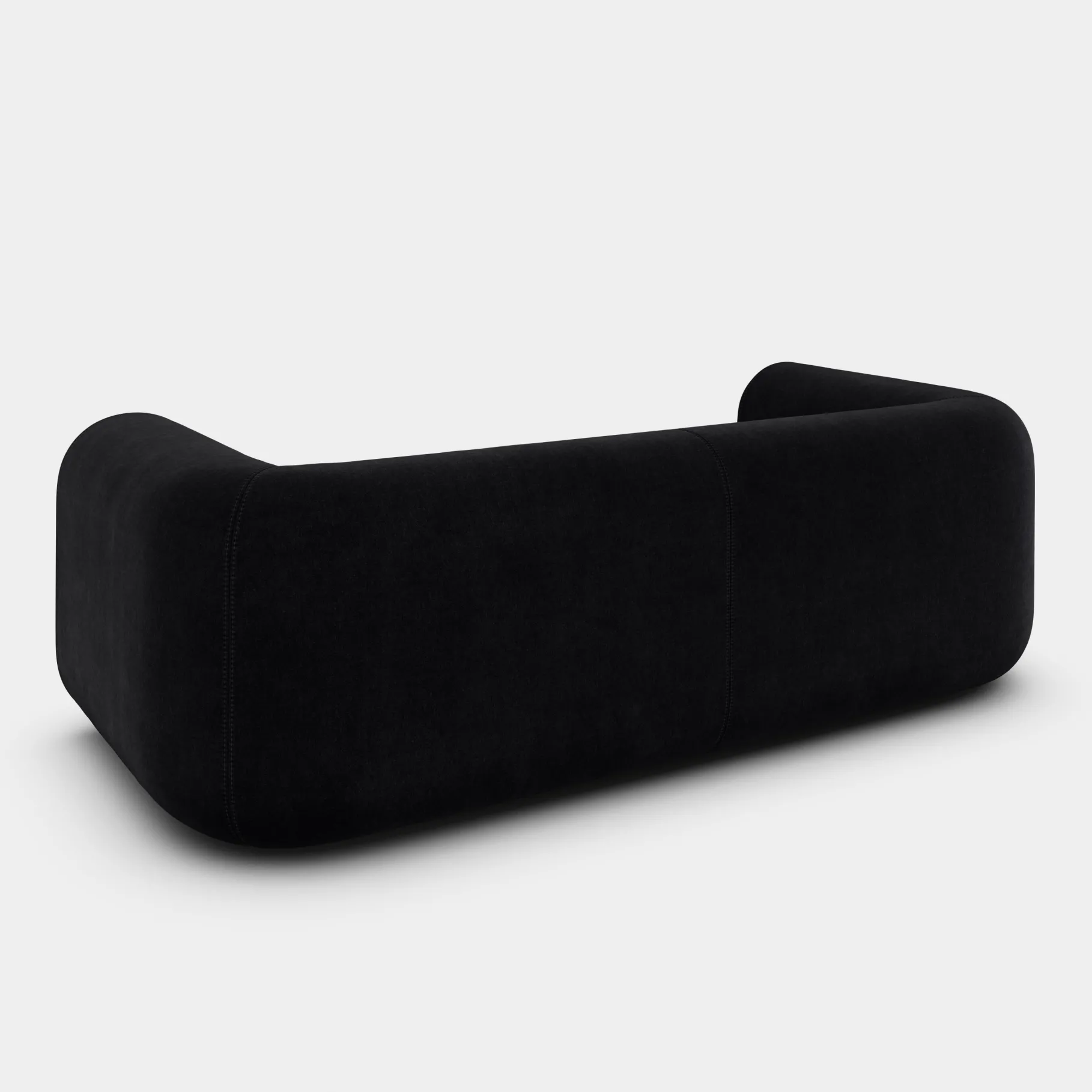 Plump 3-Seater Fixed Sofa