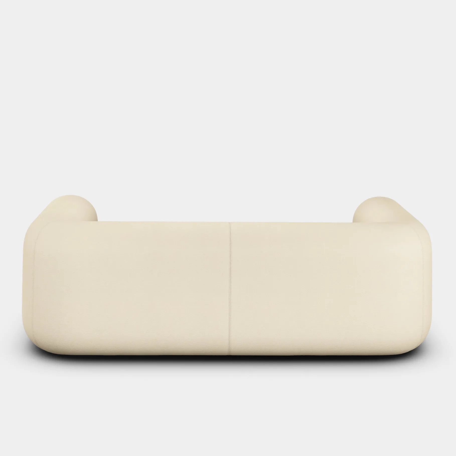 Plump 3-Seater Fixed Sofa