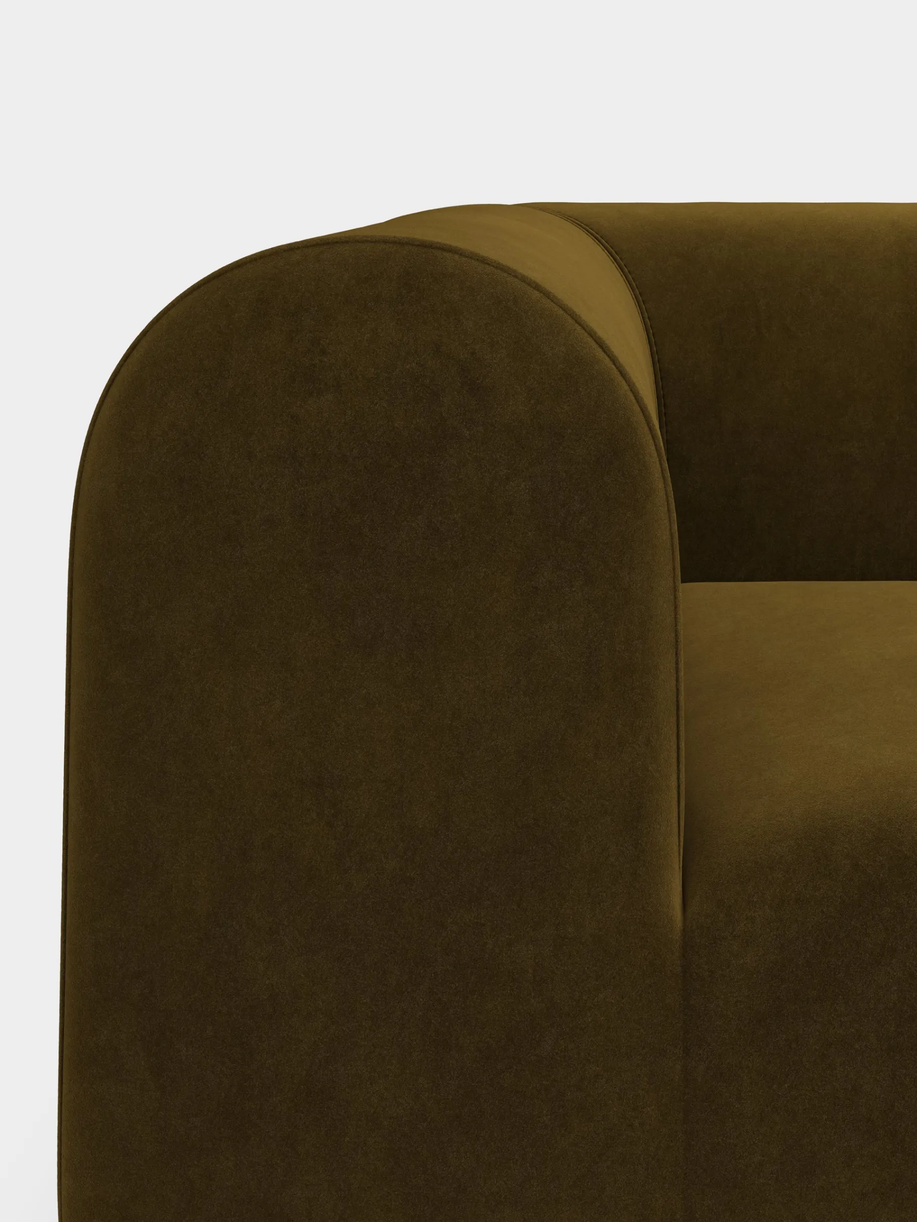 Plump Wide 3-Seater Modular Sofa