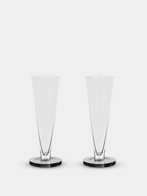 Puck Flute Glasses Set
