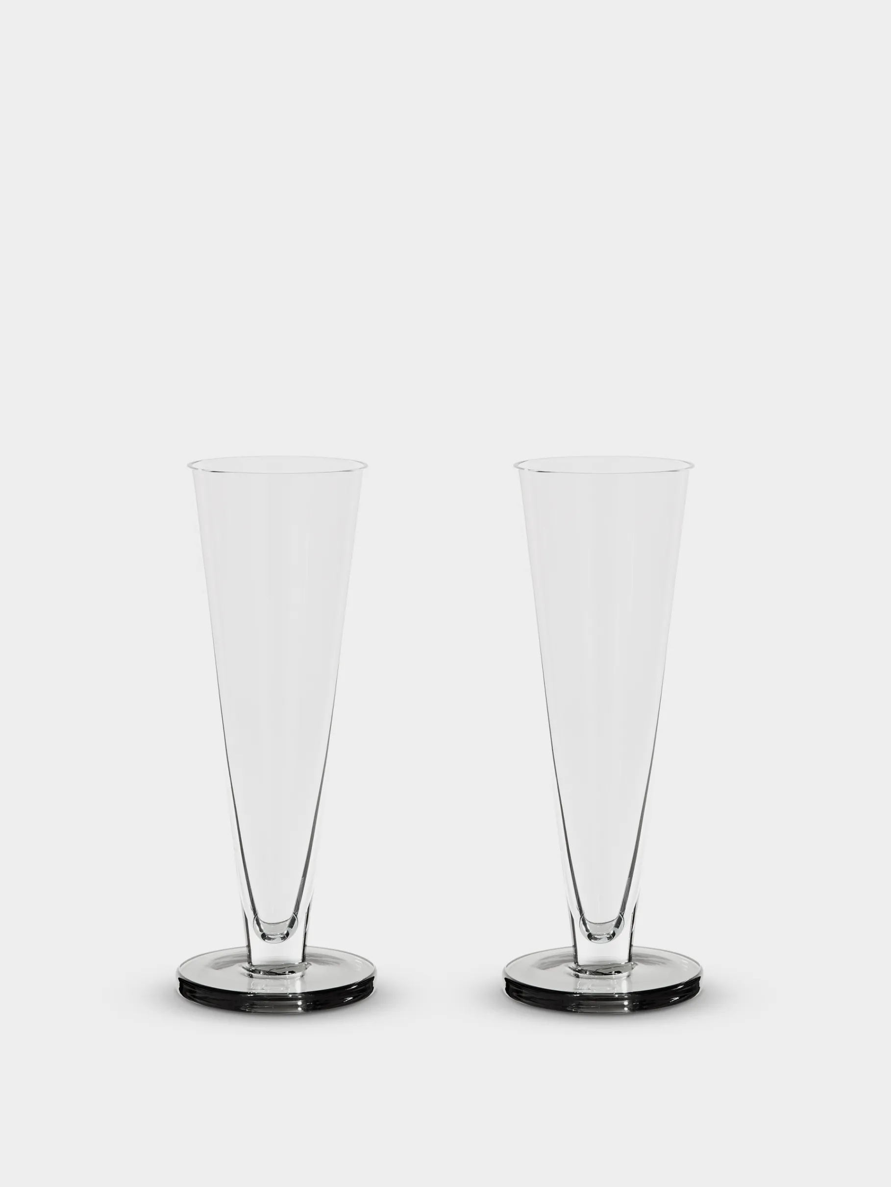 Puck Flute Glasses Set