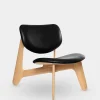 Slab Natural Wood Lounge Chair