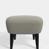 Wingback Ottoman